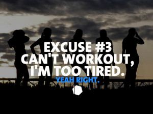 training excuse